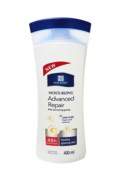 ROSE BERRYY لوشن الجسم المرطب والإصلاح المتقدم دون الشعور بالدهنية 400 مل 400...