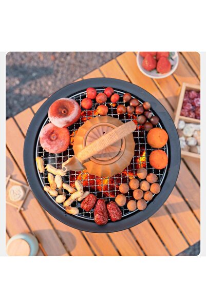 Tradeo Sphere Portable BBQ Grill – Compact 360° Outdoor Grill for Camping & Travel
