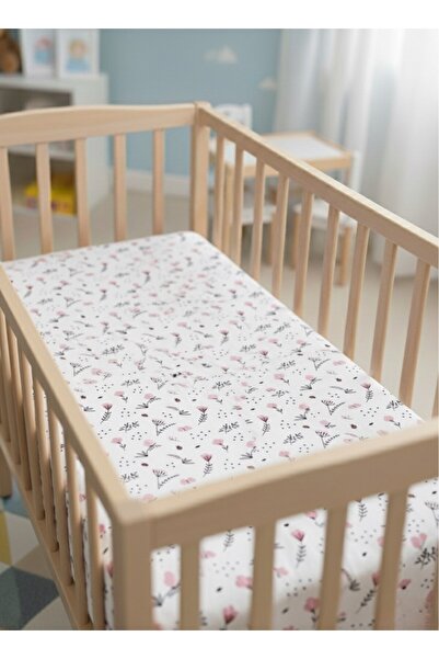 ENHA BABY Eco Serisi Lastikli Bebek Çarşafı,beşik Ve Park Yatak Çarşafı(70x11...