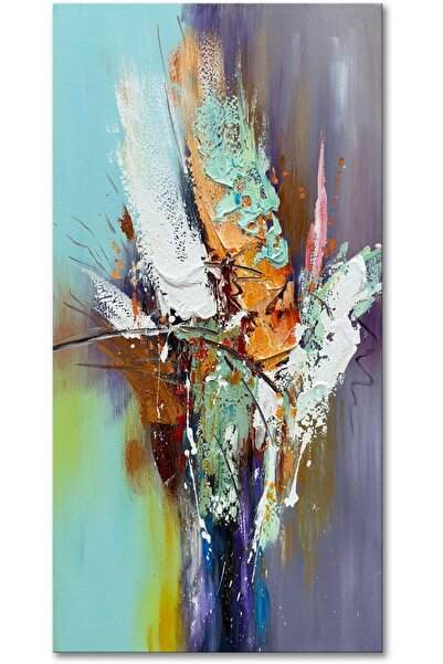 Emoda home Trove لوحة فنية جدارية تجريدية ثلاثية الأبعاد بألوان زاهية ومنسوجة...