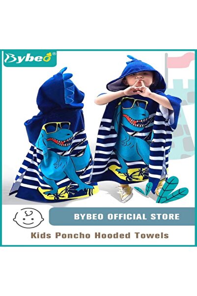 BYBEO مناشف بونشو للأطفال بغطاء رأس ، منشفة حمام سريعة الجفاف للأطفال الصغار،...