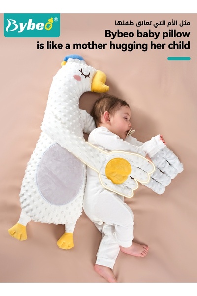 BYBEO Baby Sleep Soothing Doll with Automatic Soothing Palm, Newborn Patting Pillow, Baby Sleep Soother, B