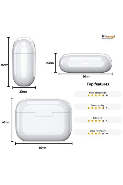 hitage TWS-195 AIRDOPS True Wireless Earbuds (White)