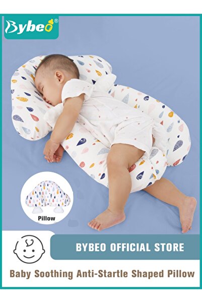 BYBEO Baby Newborn Nursing Sleeping Pillow Anti-Startle Toddler Boys and Girl...