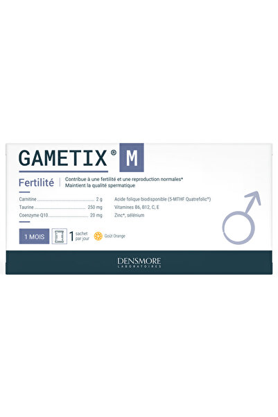 Densmore Laboratoires Male fertility food supplement GAMETIX® M, Densmore, 30 sachets
