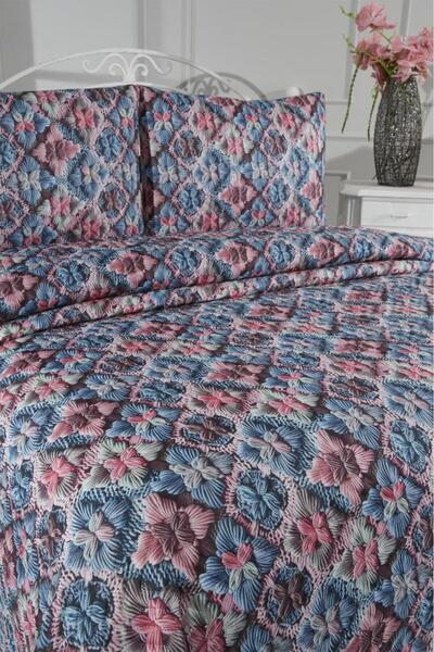 Çeyiz Diyarı Mirave Ultrasonic Quilted 5D Printed Double Pique Set