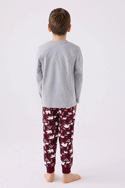 Arnetta Father Son Double Set - Gray Melange