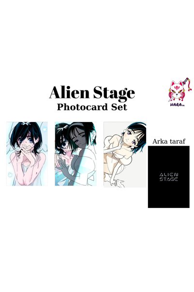 Hara Company Alien Stage Animesi Sua Anime Photocard Seti / Koleksiyon Kartı ...