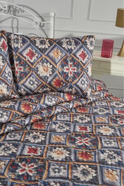 Çeyiz Diyarı Floria Ultrasonic Quilted 5D Printed Double Pique Set