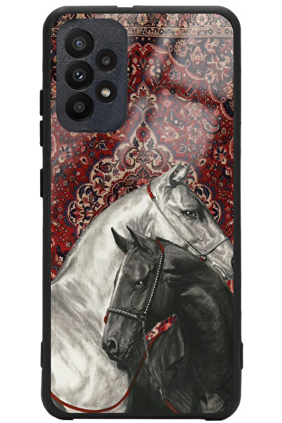 WANNA PROTECT حافظة هاتف سامسونج جالاكسي A72 مزودة بحماية للكاميرا ونمط السجا...