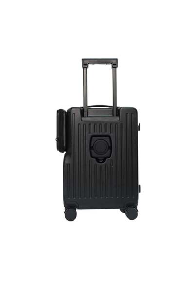 Consul 20-inch Business Travel Bag – Elegant Design with Built-in Side Pocket, 360° Wheels and Security