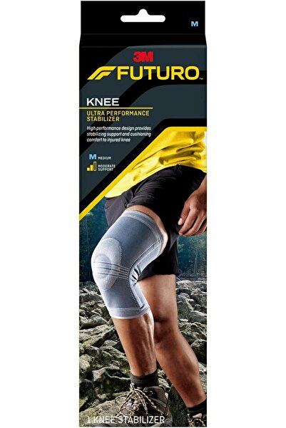 FUTURO مثبت الركبة عالي الأداء، متوسط، رمادي
