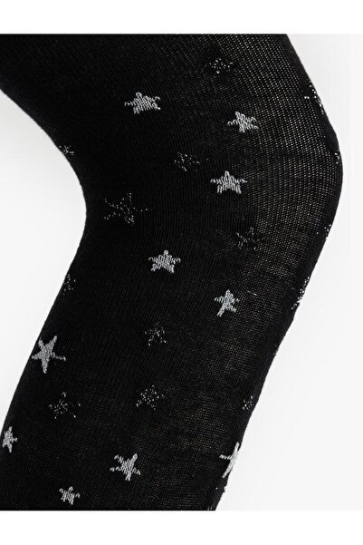 Koton Girl's Pantyhose Star Patterned Cotton (Aw 25)