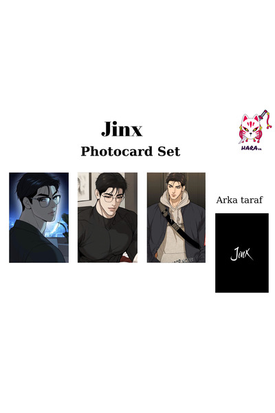 Hara Company Jinx Jaekyung JOO Photocard Seti / Koleksiyon Kartı v1 (3'lü)