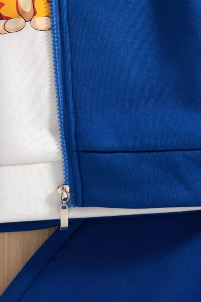 ADABEBEK Premium Little Lion Printed Vest Set 3-Piece Bottom and Top Baby Set 24757