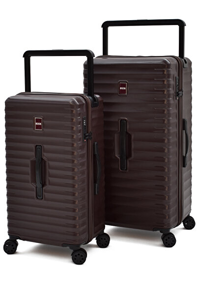 ELATAE Ground 2'li Valiz Seti Büyük Boy - Orta Boy 2'li Set Valiz Cannella 10736