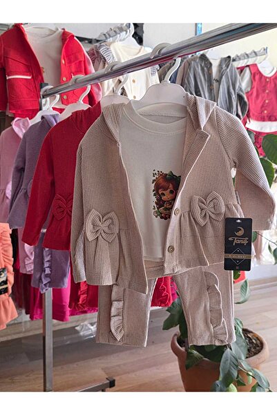 TANIŞ BEBE Waffel Kumaş 2’li Takım – Pamuk, Yumuşak İç Sweet Hediyeli, Rahat ...