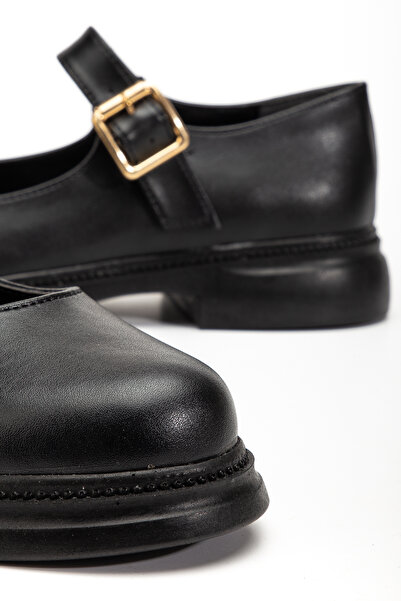 MARSEDO Women's Loafer Moccasin Casual Buckle Strap Daily Shoes Mori