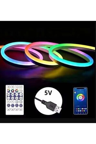 Lampist 5V NEON MAGİC SET 5MT RULO RGB
