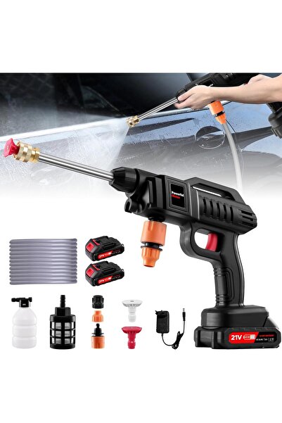 fulina Cordless Pressure Washer,1500W Portable Battery Pressure Washer, 60Bar/870 PSI High Pressur𝗲 Wash