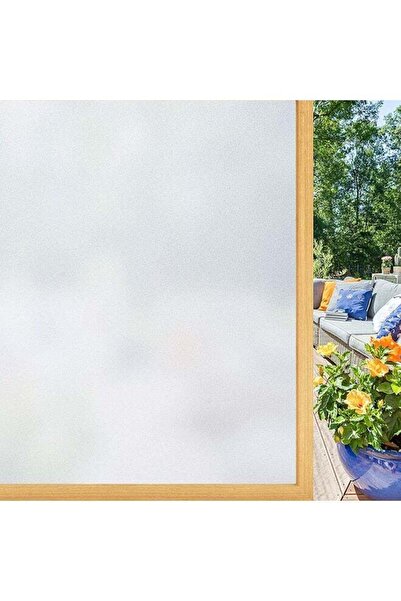 fulina Privacy Window Films, Self Adhesive Privacy Frosted Opaque Glass Window Film, for Bathroom Door, Dec