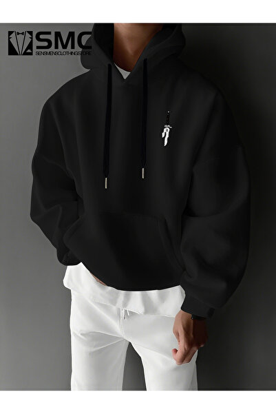 uyguntarz Unisex Toji X Japanese Printed Hooded Sweatshirt