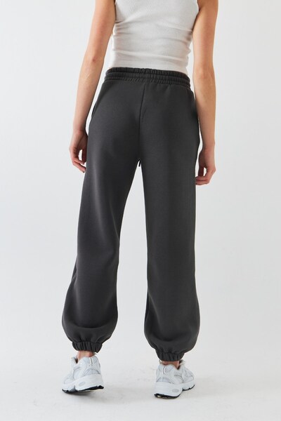 GIA - ART Oversize Unisex Sweatpants Smoked – 3 Thread Ribbed, Elasticated Waistband, Pockets, Modern Relaxed Fit