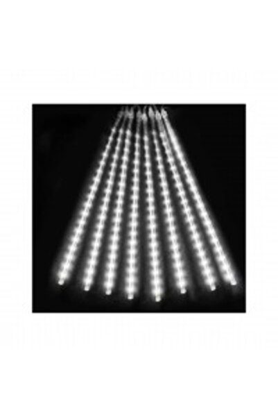 OEM Tub luminos în formă de țurțurț, stil Meteor, 30 cm, 8 tuburi, alb rece