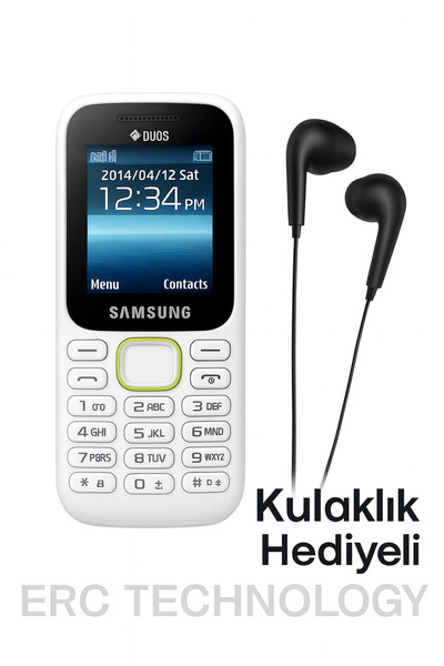 ERCTECH Samsung B310 Kamerasız Çift Sim Tuşlu Telefon – Dayanıklı – Kolay Kullanım