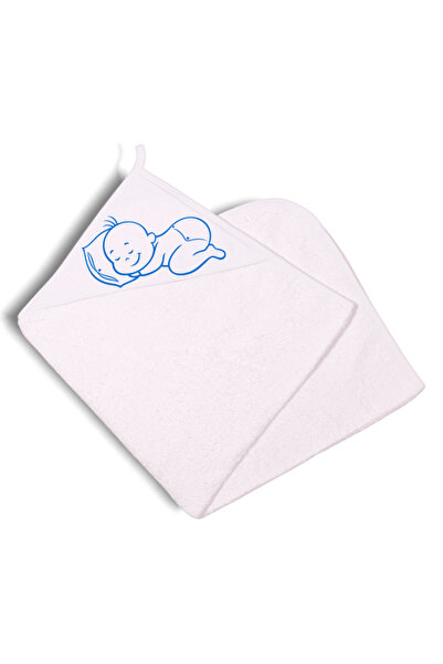Kara Baby Prosop bebe cu gluga, alb, “bebelus”