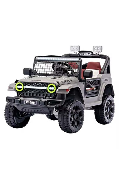 Generic Electric children's car – Model LT-598 – Sporty jeep design with large wheels and attractive hea