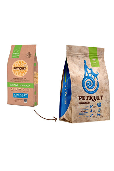 PetKult Hrană uscată pentru câini Sensitive Care Adult Large Breed (L-XL) cu miel și orez brun