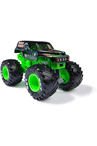 Monster Jam مركبة حفار القبور المصبوبة بمقياس 1:64