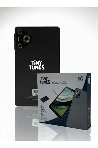 Tiny Tunes TS706 Kids Tablet, 7 Inch Display, Keyboard and Pen, WiFi, SIM Support