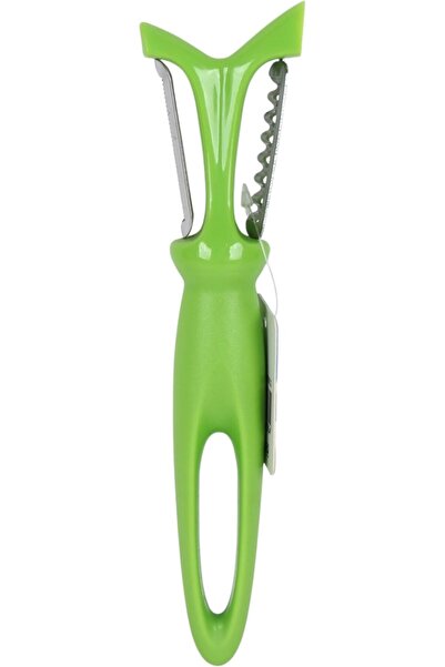 B&D 2-in-1 Kitchen Peeler, Lime Green, Stainless Steel Blade, Ergonomic Design