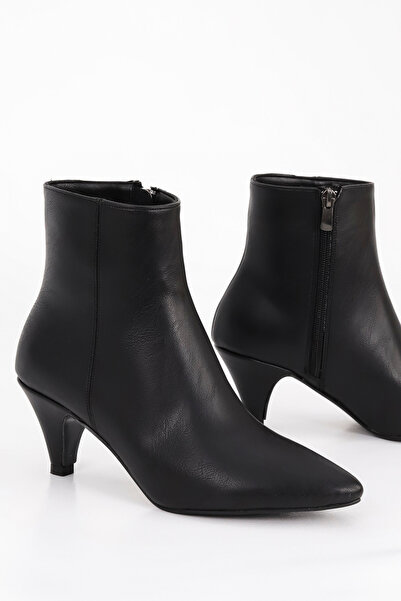 Mamito Ayakkabı Cng A100 Zippered Fınıdek Heeled Boots