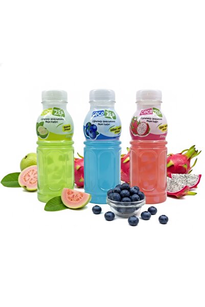 Zen Coco Çiğnenebilir Hindistan Cevizi Meyve Küpleri - Ejder Meyvesi Yaban Me...