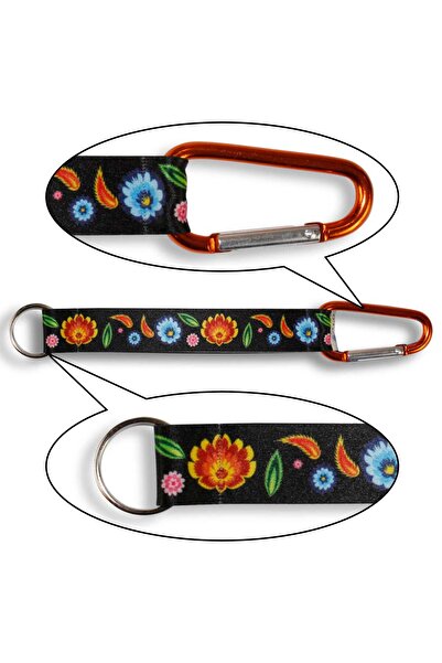 Other Șnur scurt cu cătuș, stil popular, Łowicz, negru