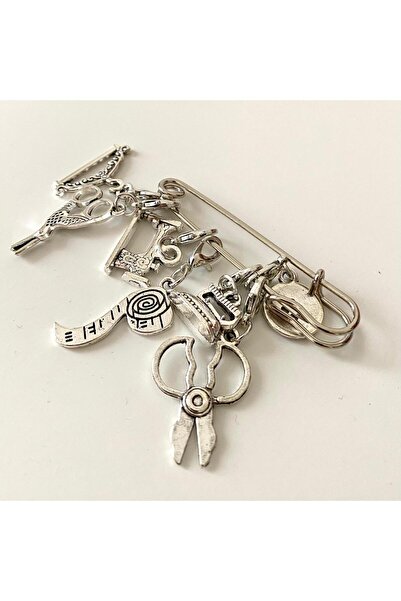 yumakça Metal Dikiş ve Hobi Figürlü Broş Set '' C ''