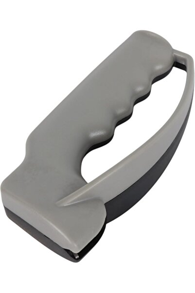 B&D Professional Knife Sharpener, Black and Gray, Dual-Sided Design, Kitchen Tool for Manual Blade S