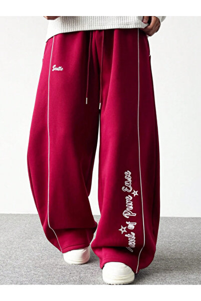 Machetta Unisex Moment of Pure Ease Printed Wide Leg Sweatpants