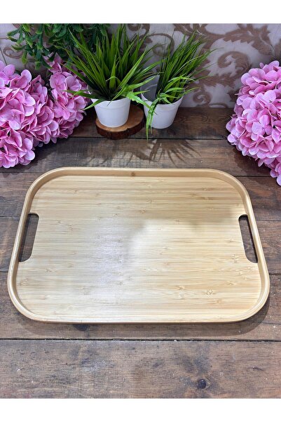 Bahar Home Bamboo Thin 3-Deck Tray