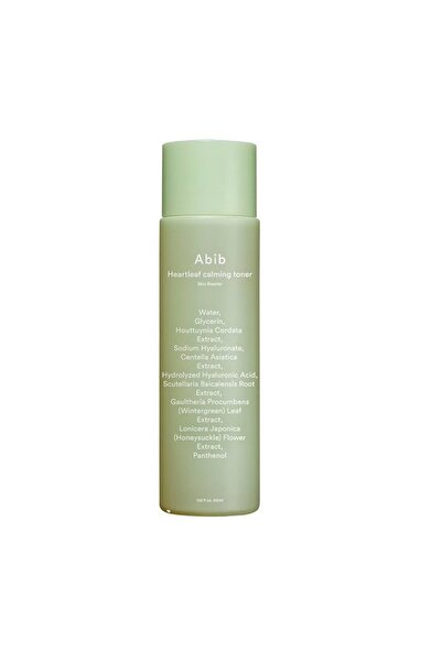 Abib Heartleaf Calming Toner Skin Booster - Calming Toner Lotion