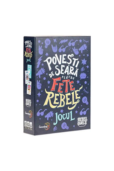 Gameology Bedtime Stories for Rebel Girls (RO) – Family Cooperative Game