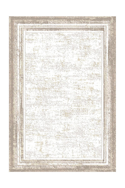 Koza Halı İntenso 331203B Vizon – Modern Pastel Desen, Yumuşak Dokulu 8 mm Akrilik Halı