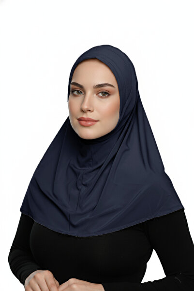 elysianfidan Cotton Comfort Takmatik Smoked Ready-To-Wear Turban Hijab Bonnet Easy On/Off Comfortable Model