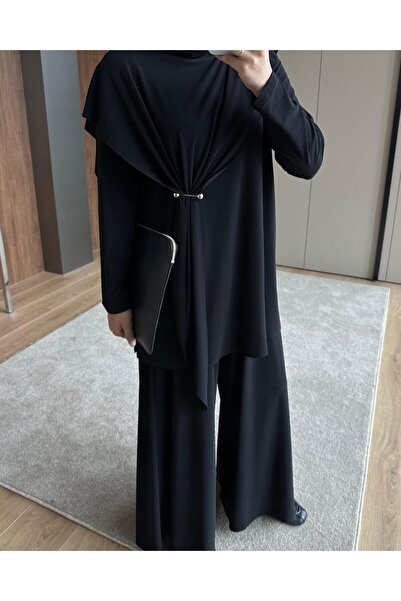 RECEP AYDIN Knitted Fabric Bottom Top Pants Set