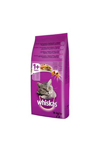 Whiskas Adult, Beef, dry cat food, 14kg