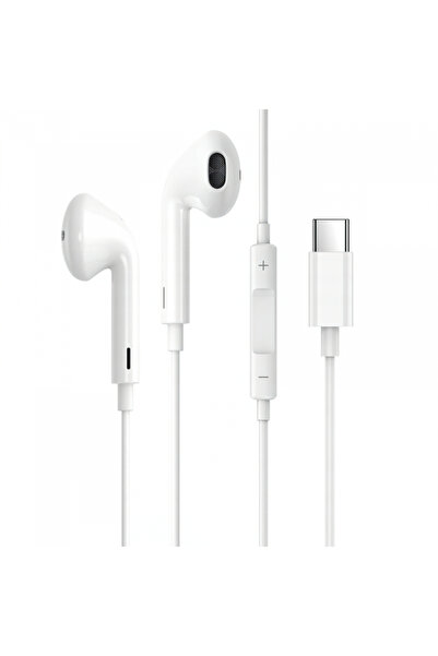 PRESTICO Handsfree USB-C HF3, Alb