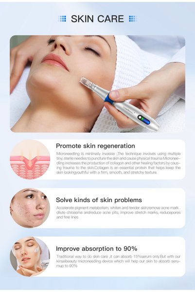 KINSEI BEAUTY Auto Microneedle System A6 Pro Dermapen Device And Permanent Makeup Device